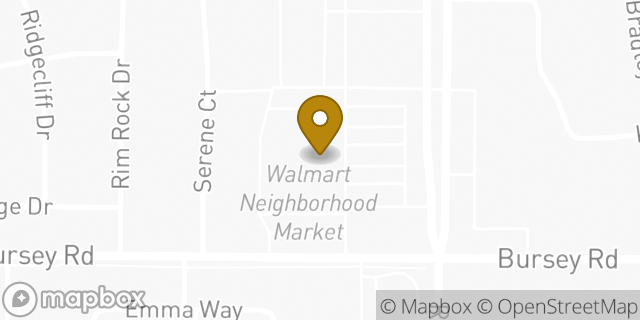 Map showing the location of Walmart Neighborhood Market in Keller, TX 76248