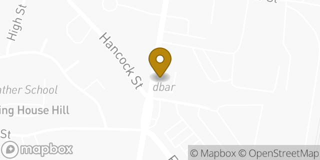 Map showing the location of Dunkin' in Dorchester, MA 02125