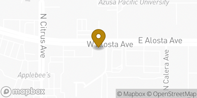 Map showing the location of Panera Bread in Azusa, CA 91702