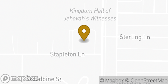 Map showing the location of The Church of Jesus Christ of Latter-day Saints in Flower Mound, TX 75028