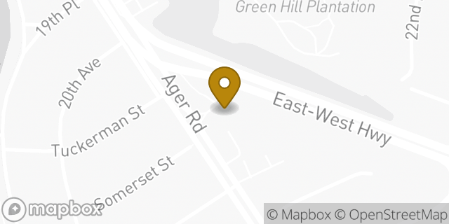 Map showing the location of 7-Eleven in Hyattsville, MD 20782