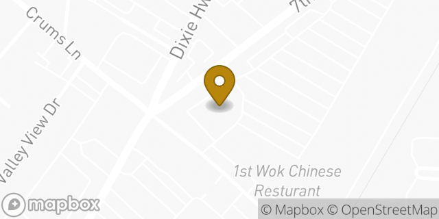 Map showing the location of ATM CVS in Louisville, KY 40216