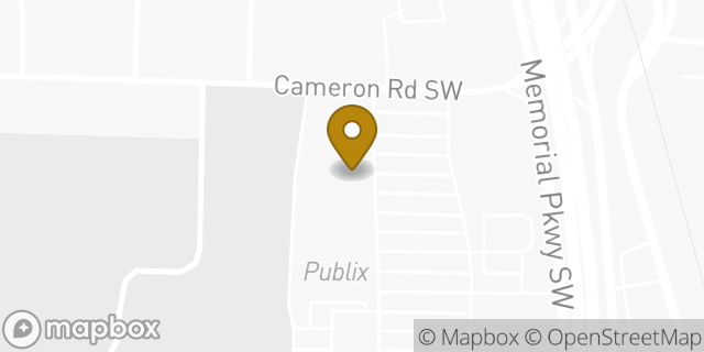 Map showing the location of Staples in Huntsville, AL 35802