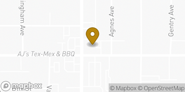 Map showing the location of Subway in Valley Village, CA 91607