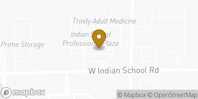 Map showing the location of QuikTrip Store #487 9120 W Indian School Rd in Phoenix, AZ 85037