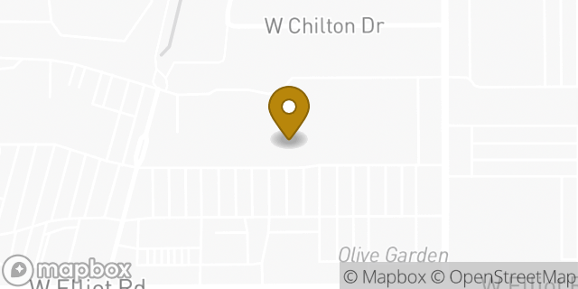 Map showing the location of Staples in Tempe, AZ 85284