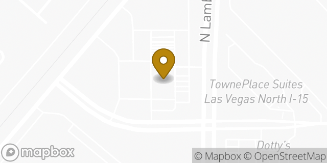 Map showing the location of Amazon Locker - Seafoam in North Las Vegas, NV 89115