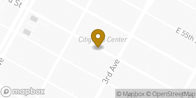 Map showing the location of Citi Private Bank in New York, NY 10022