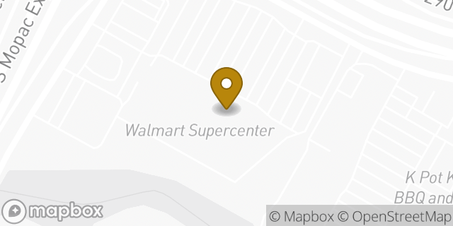 Map showing the location of McDonald's in Austin, TX 78735