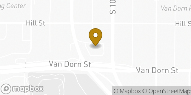 Map showing the location of AutoZone Auto Parts in Lincoln, NE 68502