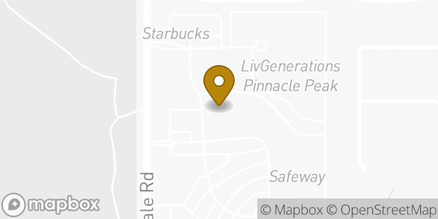 Map showing the location of The UPS Store in Scottsdale, AZ 85255