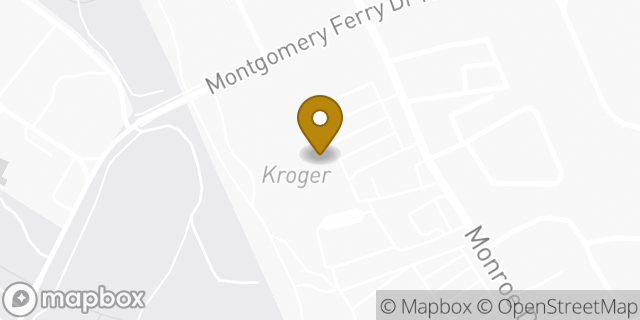 Map showing the location of Kroger in Atlanta, GA 30324