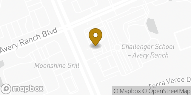 Map showing the location of Starbucks in Austin, TX 78717