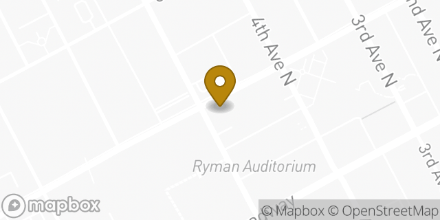 Map showing the location of Panera Bread in Nashville, TN 37219
