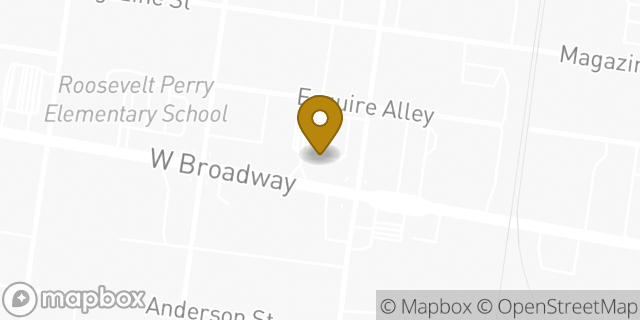 Map showing the location of Fifth Third Bank in Louisville, KY 40203