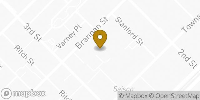 Map showing the location of CrossFit South Park in San Francisco, CA
