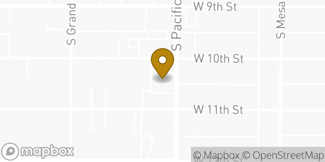 Map showing the location of Chase in San Pedro, CA 90731