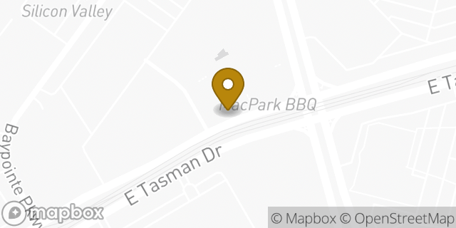 Map showing the location of The UPS Store in San Jose, CA 95134