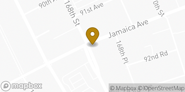 Map showing the location of Baskin-Robbins in Jamaica, NY 11432