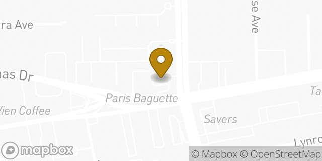 Map showing the location of Starbucks in Arcadia, CA 91007