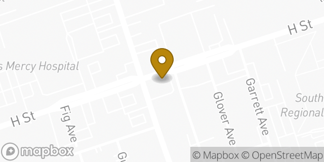 Map showing the location of Amazon Locker - Reaction in Chula Vista, CA 91910