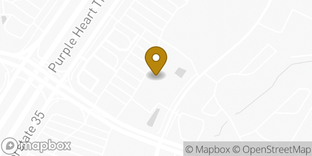 Map showing the location of Planet Fitness in Austin, TX 78744