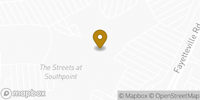 Map showing the location of Sunglass Hut in Durham, NC 27713