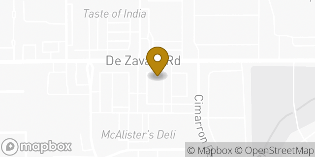 Map showing the location of Buffalo Wild Wings in San Antonio, TX 78249