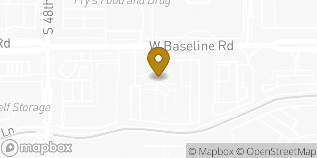 Map showing the location of Amazon Locker - Mads in Tempe, AZ 85283