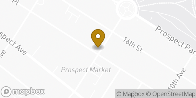 Map showing the location of The UPS Store in Brooklyn, NY 11215