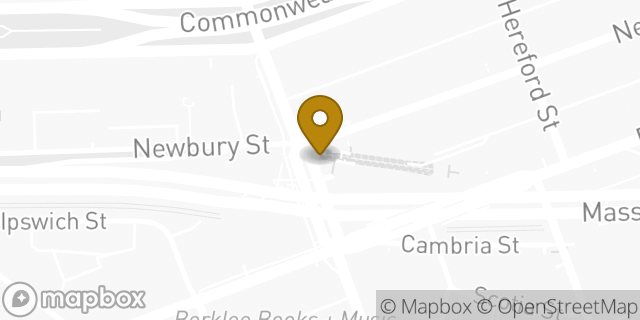 Map showing the location of TJ Maxx in Boston, MA 02115