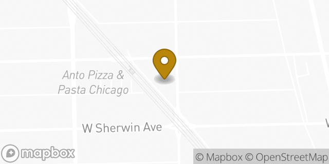Map showing the location of Amazon Locker - Aluminium in Chicago, IL 60626