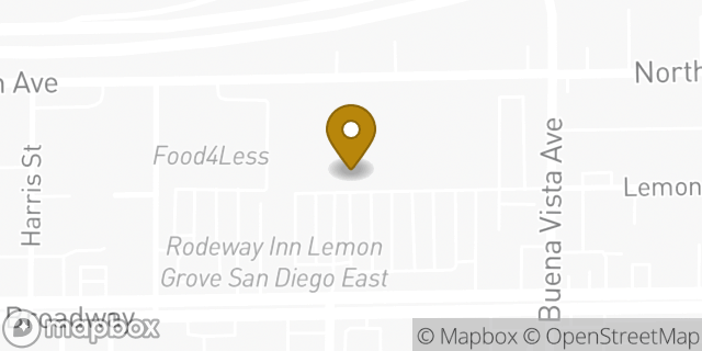 Map showing the location of The Home Depot in Lemon Grove, CA 91945