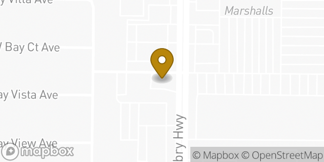 Map showing the location of Amazon Locker - Sharron in Tampa, FL 33611