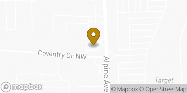 Map showing the location of Starbucks in Walker, MI 49544