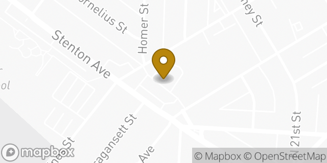 Map showing the location of McDonald's in Philadelphia, PA 19138