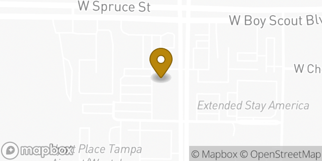 Map showing the location of LongHorn Steakhouse in Tampa, FL 33607