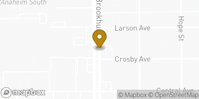 Map showing the location of Garden Grove - Brookhurst HLE in Garden Grove, CA 92843