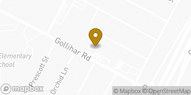 Map showing the location of 7-Eleven in Corpus Christi, TX 78416