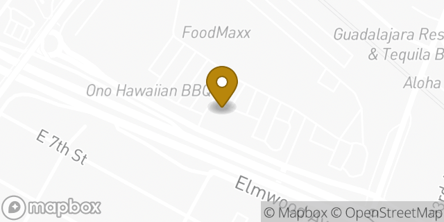 Map showing the location of Starbucks in Oakland, CA 94601