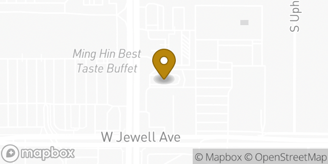 Map showing the location of McDonald's in Lakewood, CO 80232