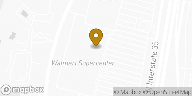 Map showing the location of McDonald's in Austin, TX 78753