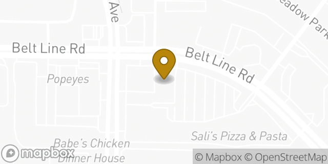 Map showing the location of CVS Pharmacy in Garland, TX 75040