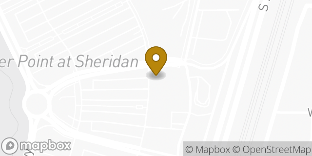 Map showing the location of Amazon Locker - Clothilde in Sheridan, CO 80110