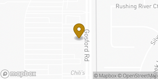 Map showing the location of Chipotle Mexican Grill in Bakersfield, CA 93313