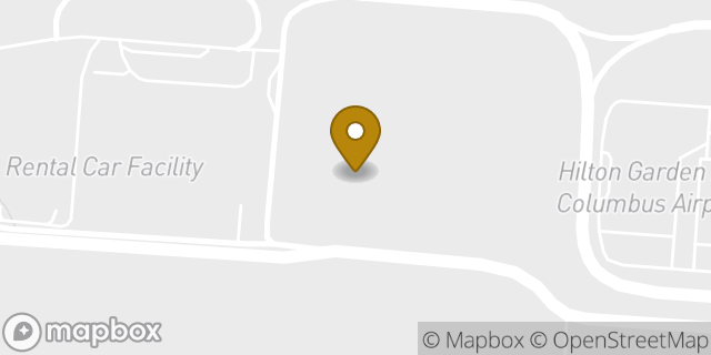 Map showing the location of Alamo Rent A Car in Columbus, OH 43219
