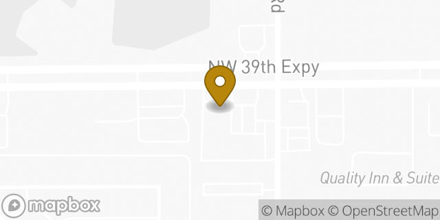 Map showing the location of Subway in Bethany, OK 73008