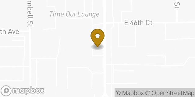Map showing the location of AutoZone in Anchorage, AK 99503