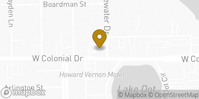 Map showing the location of Amazon Locker - Lyrics in Orlando, FL 32804