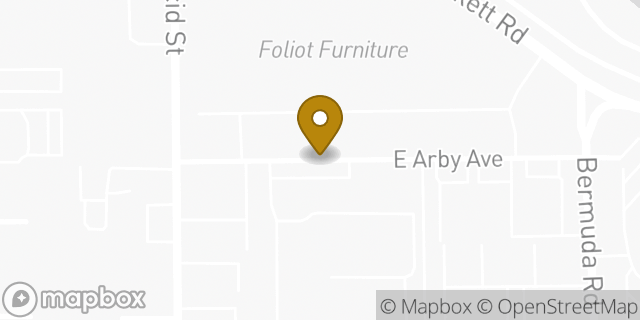 Map showing the location of UPS Drop Box in Las Vegas, NV 89119